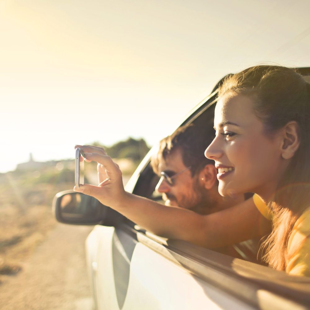 Travellers on the road Travellers on the road